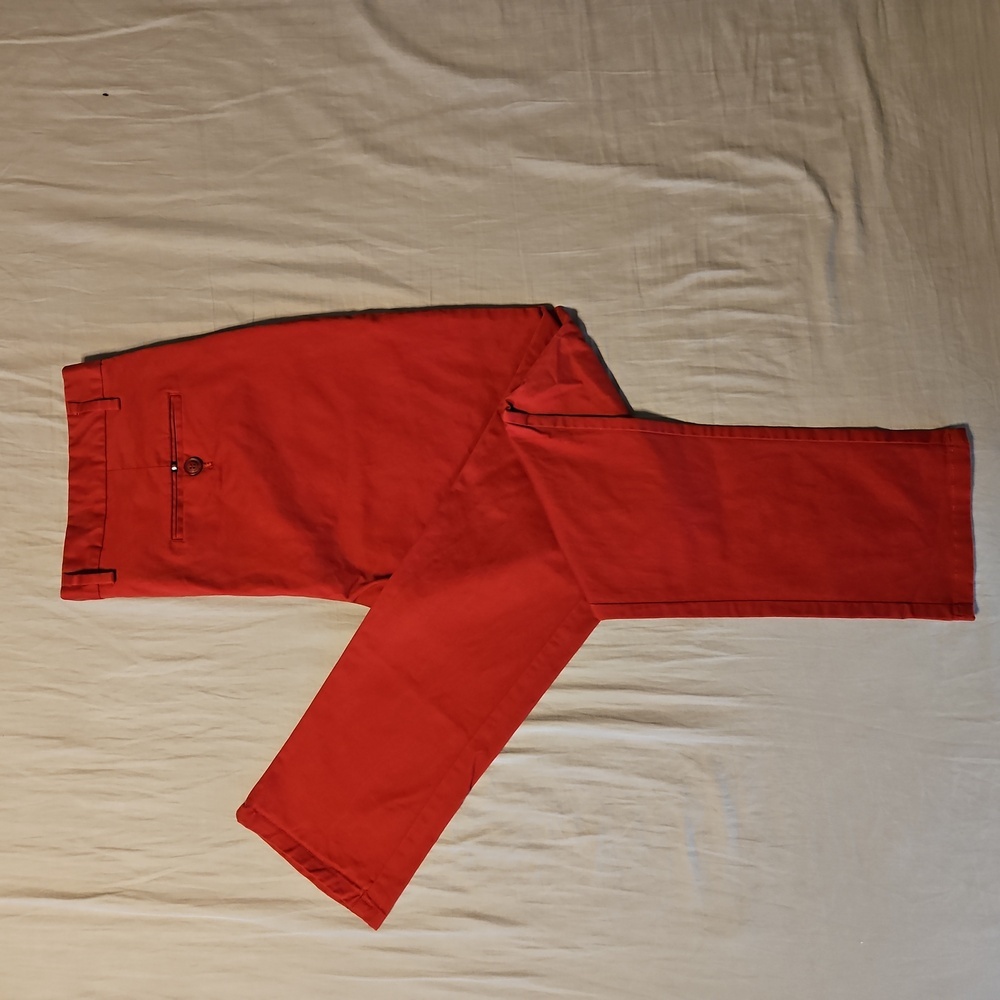 Velero Red Casual Dress Pants 38x32